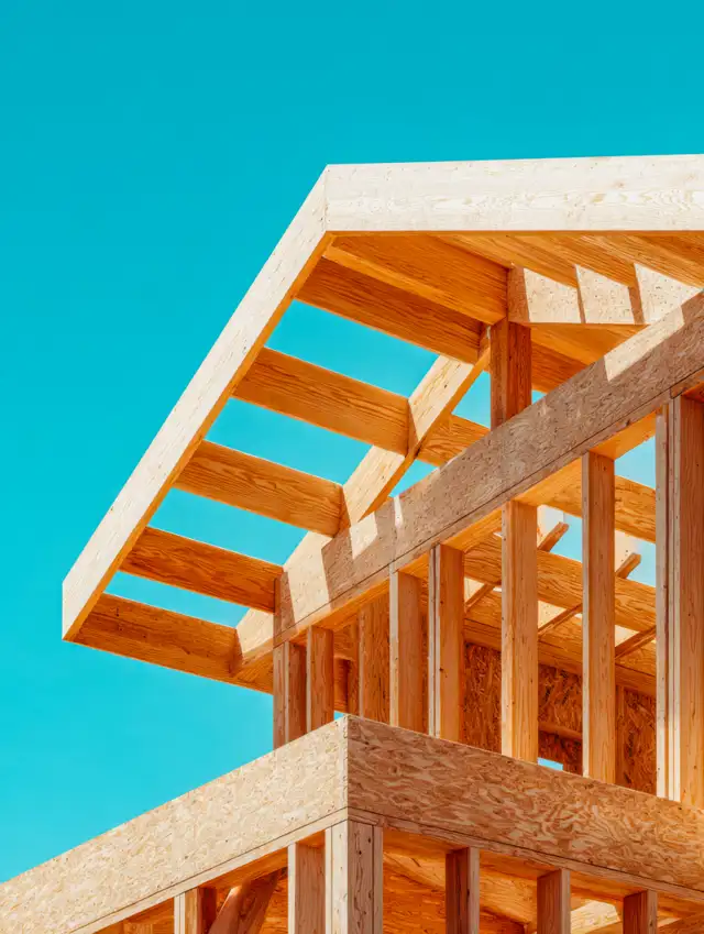 Verbouwing met montagewerk in uitvoering